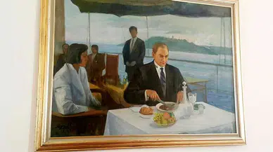 Atatürk'ün rakılı tablosu Meclis lokantasından kaldırıldı