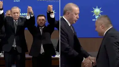 CHP ve İYİ Parti'den istifa eden 3 belediye başkanı AK Partiye katıldı