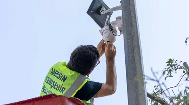 Mersin Yenişehir'de Çevre Koruma İçin Akıllı Kamera ve Uyarı Sistemi Kuruldu