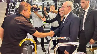 Kılıçdaroğlu esnafla buluştu: Umut kaybetmeyin, çözüm üretelim mesajı verdi