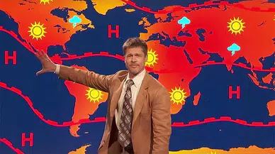 Brad Pitt hava durumu sundu: Artık bir geleceğimiz kalmadı