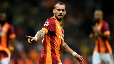 Florya'da Sneijder protestosu