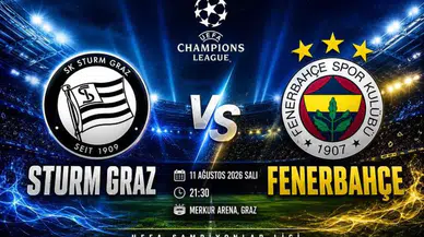 Sturm Graz-Fenerbahçe ilk 11’leri belli oldu! Maç kaçta, hangi kanalda? Fenerbahçe tur atlarsa rakibi kim?