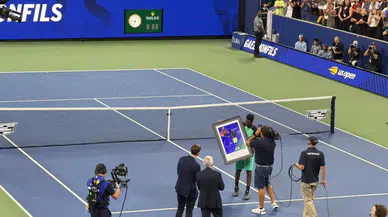 Gael Monfils, Tien'e yenilerek Grand Slam kariyerine veda etti