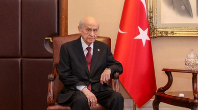 CHP GENEL BAŞKANI ÖZGÜR ÖZEL, MHP GENEL BAŞKANI BAHÇELİ İLE GÖRÜŞTÜ