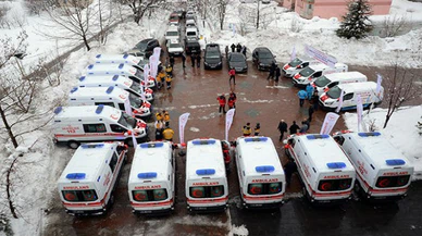 Sağlık Bakanlığı'ndan Bitlis'e 16 ambulans