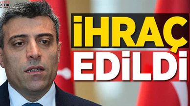 CHP, milletvekili Öztürk Yılmaz'ı partiden ihraç etti