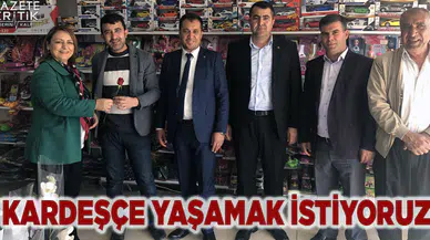 MÜZEYYEN ŞEVKİN:KARDEŞÇE YAŞAMAK İSTİYORUZ