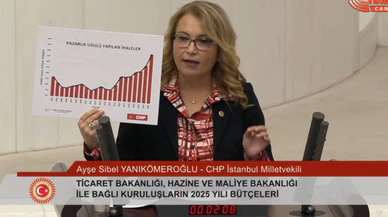 CHP'li Sibel Yanıkömeroğlu’ndan KİK eleştirisi: 200 Milyar TL Yandaş Şirketlere Aktarılıyor