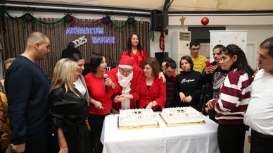 Çiğli’de özel gereksinimli çocuklar için unutulmaz yılbaşı partisi