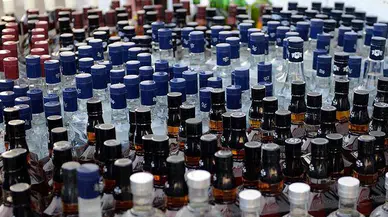 2024 yılında 4 milyon 264 bin 679 litre sahte ve kaçak içki ele geçirildi