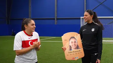 Dünyaca ünlü fenomen Celine Dept, kadın milli takım oyuncusu Tülin Kuyucak'a meydan okudu