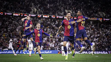 Barcelona Real Madrid'i 5-2 yenerek Süper Kupa'nın sahibi oldu