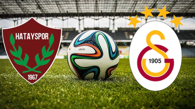Hatayspor - Galatasaray maçı ne zaman, saat kaçta? İlk 11'ler belli oldu...