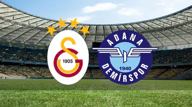 Galatasaray-Adana Demirspor kadrosu belli oldu! Galatasaray-Adana Demirspor maçı saat, kaçta hangi kanalda?