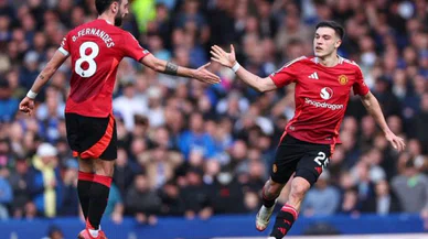 Everton - Manchester United maçı 2-2 berabere bitti