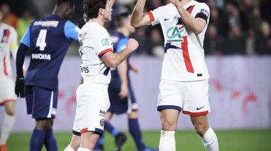 Paris Saint-Germain (PSG) - Stade Briochin maçını 7-0 kazanarak yarı finale çıktı