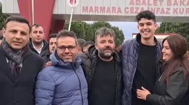 Tahliye olan Berkay Gezgin: En kısa sürede Ekrem Başkanı da çıkartacağız