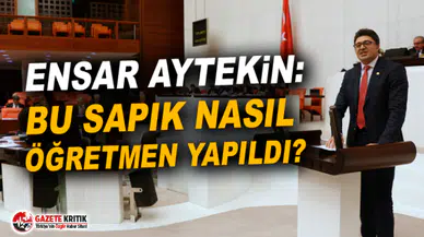 BALIKESİR MİLLETVEKİLİ ENSAR AYTEKİN BURHANİYE’DEKİ ÇOCUK İSTİSMARI SKANDALINI GÜNDEME TAŞIDI