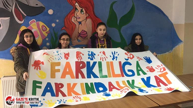 Öğrenciler ‘Farklılığa Farkındalık Kat’ projesini başlattı