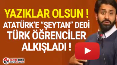 Yunan yazar Atatürk'e ''şeytan'' dedi ! Türk öğrenciler alkışladı