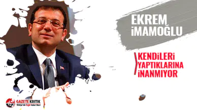 Ekrem İmamoğlu: Kendileri yaptıklarına inanmıyor