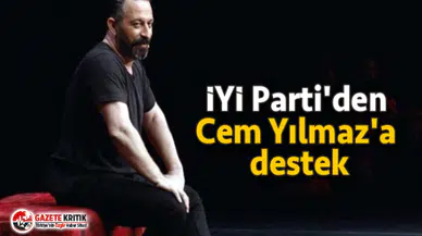 İYİ Parti'den Cem Yılmaz'a destek