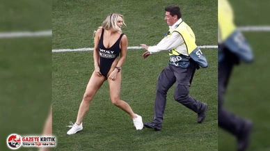 Liverpool ile Tottenham maçında sahaya giren Kinsey Wolanski'nin takipçi sayısı 100 bin arttı