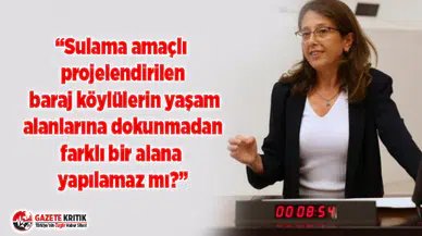 Sulama amaçlı projelendirilen baraj köylülerin yaşam alanlarına dokunmadan farklı bir alana yapılamaz mı?