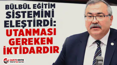 BÜLBÜL EĞİTİM SİSTEMİNİ ELEŞTİRDİ: UTANMASI GEREKEN İKTİDARDIR