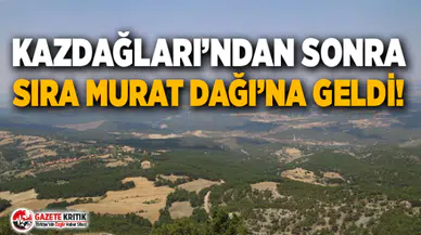 DR. ALİ FAZIL KASAP: “MURAT DAĞI ALTIN MADENİNE KURBAN EDİLİYOR!”