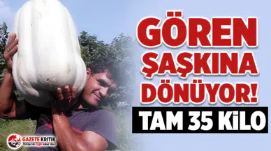 Gören şaşkına dönüyor! Tam 35 kilo