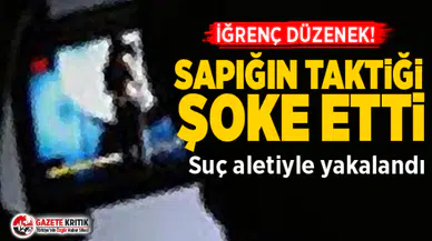İğrenç düzenek! Kadınların etek altı görüntülerini böyle çekmiş