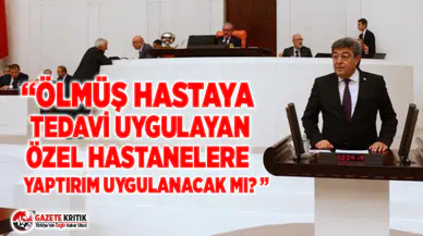 DURSUN ATAŞ, SAYIŞTAY RAPORU İLE ORTAYA ÇIKAN SGK'DAKİ USULSÜZLÜKLERİ BAKANA SORDU