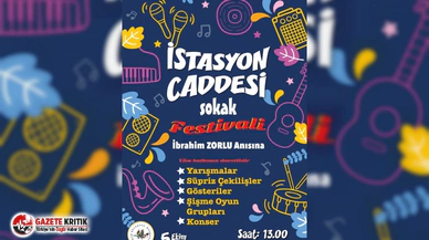 İstasyon Caddesi Sokak Festivali Başlıyor