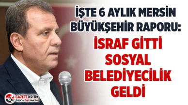 MERSİN'DE SOSYAL BELEDİYECİLİK ÖRNEĞİ! İSRAF GİTTİ, TASARRUF GELDİ