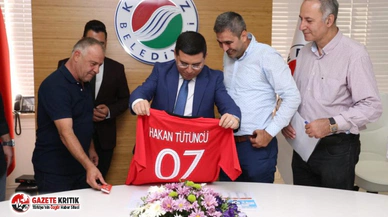 Tütüncü’ye tesis teşekkürü