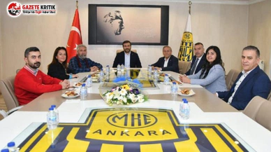 CHP, Ankaragücü'nü Ziyaret Etti