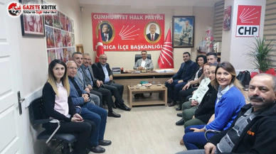Haydar Akar'dan, CHP'de yeni seçilen ilçe başkanlarına ziyaret