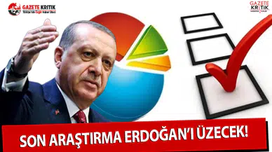 Son Araştırma Erdoğan'ı Üzecek!