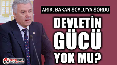 ARIK DERNEK VE VAKIFLAR ARACILIĞI İLE TOPLANAN YARDIMLARI İÇİŞLERİ BAKANI SOYLU'YA SORDU