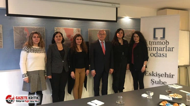 CHP’li Milletvekillerinden Mimarlar Odası’na hayırlı olsun ziyareti