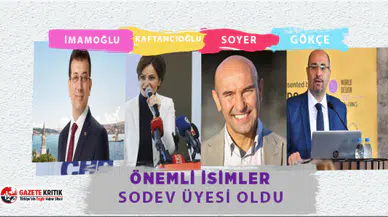 Çok sayıda ünlü isim SODEV üyesi oldu