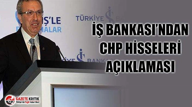 İş Bankası Genel Müdürü Adnan Bali’den “CHP hisseleri” açıklaması