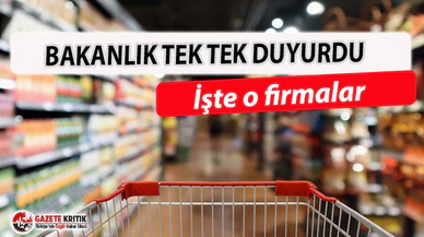 Tarım ve Orman Bakanlığı hile yapan firmaları tek tek açıkladı! İşte o firmaların isim listesi