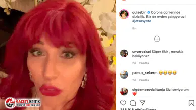 Gülse Birsel dizisini evinden çekti!