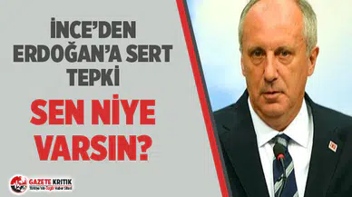 İnce: ''Devlet Yardım Kampanyası Başlatmaz Yardım Yapar''