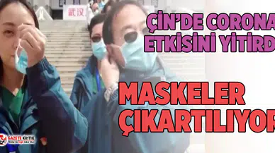 Koronavirüsün etkisini yitirdiği Çin'de maskeler çıkartılmaya başlandı