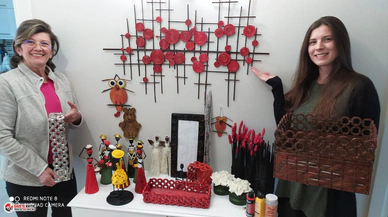 Koronalı günler sanatçı yaptı…