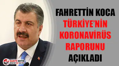 Sağlık Bakanı açıkladı: Türkiye'de  1643 kişi hayatını kaybetti!
